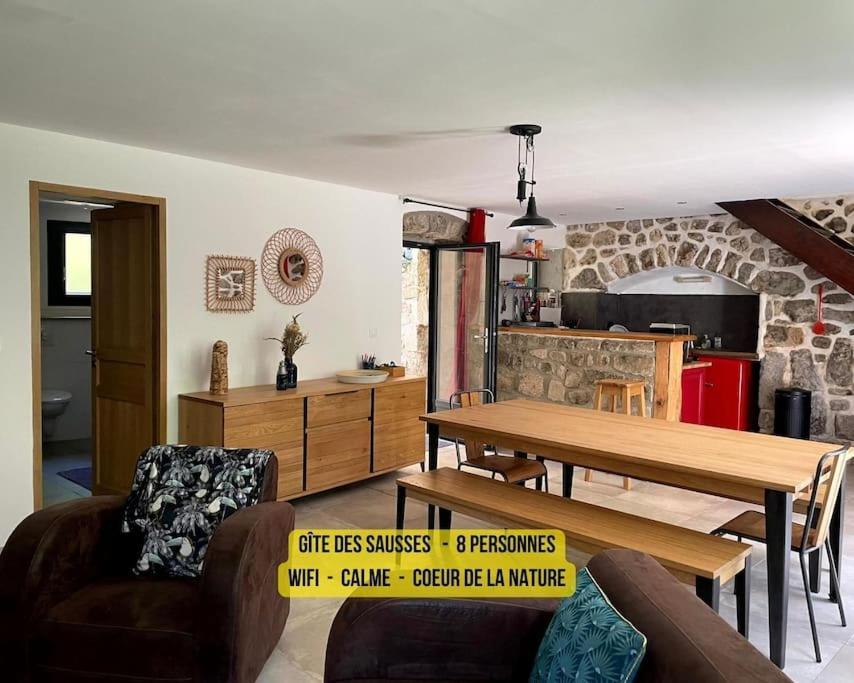 Gîte des Sausses dans une nature préservée Burzet Exterior foto